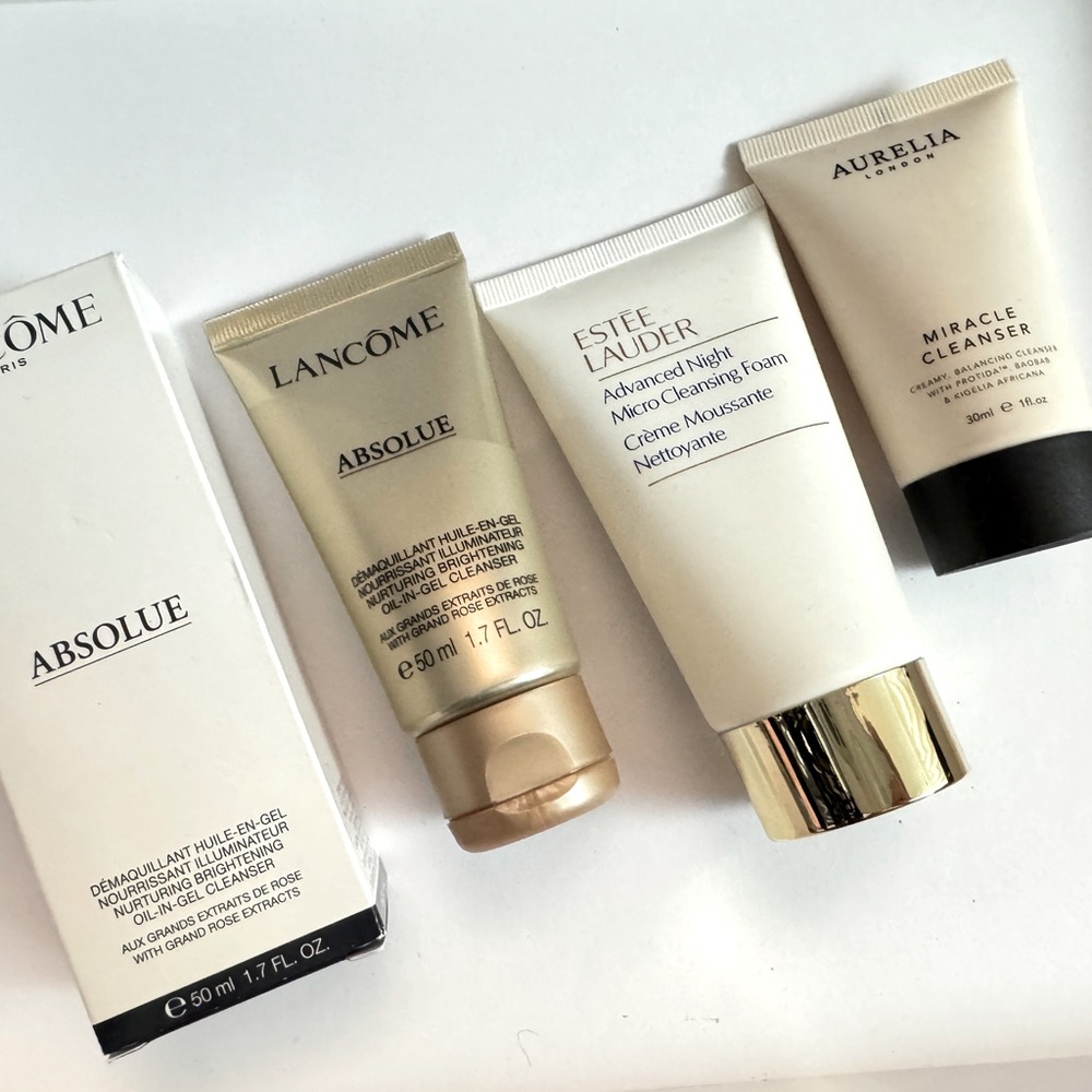 Lancome, Estee Lauder & Aurelia Cleanser Bundle